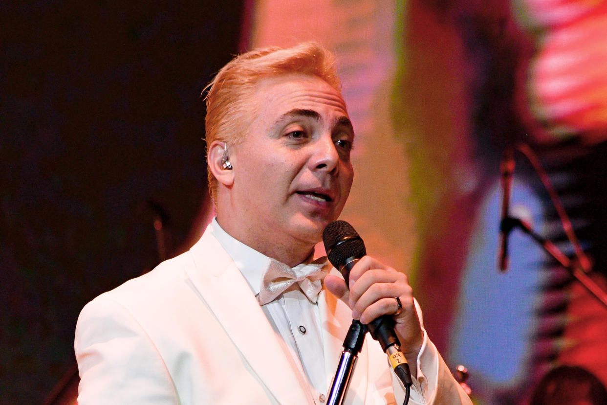 Cristian Castro en el Arena Ciudad de México en el 2022. (Photo by Jaime Nogales/Medios y Media/Getty Images)