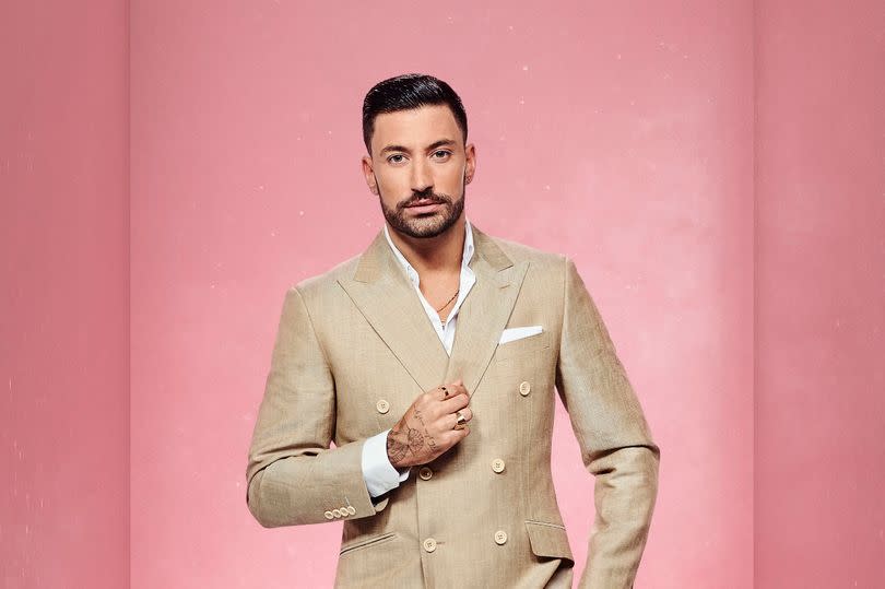 Giovanni Pernice on Strictly