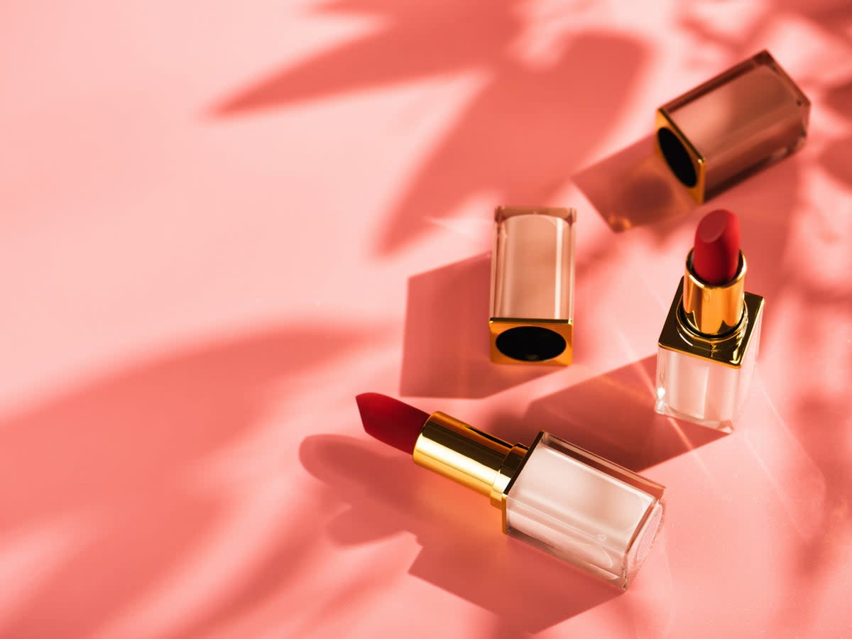 Pucker up: Do luxury purchases like designer lipstick get a boost during times of economic turbulence? (Getty)
