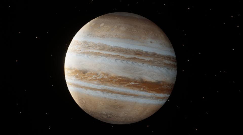 Illustration of Jupiter.