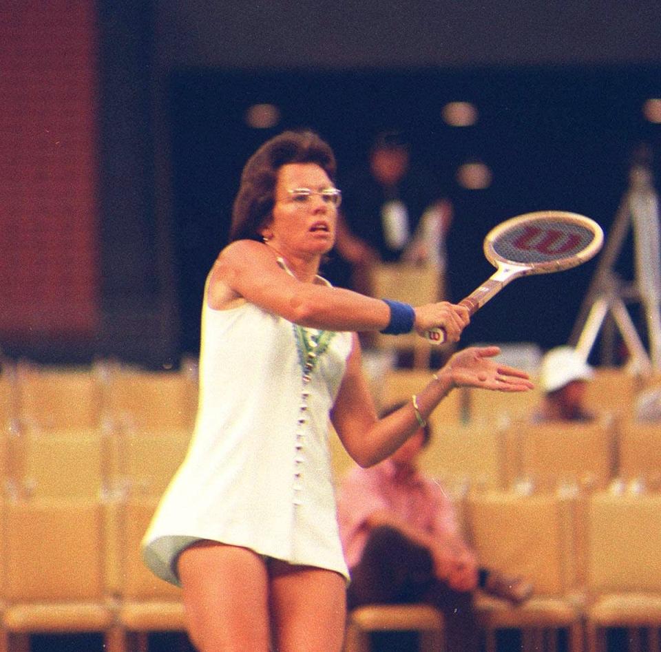 The "Battle of the Sexes" was one of many fights for equality Billie Jean King had on and off the tennis court.