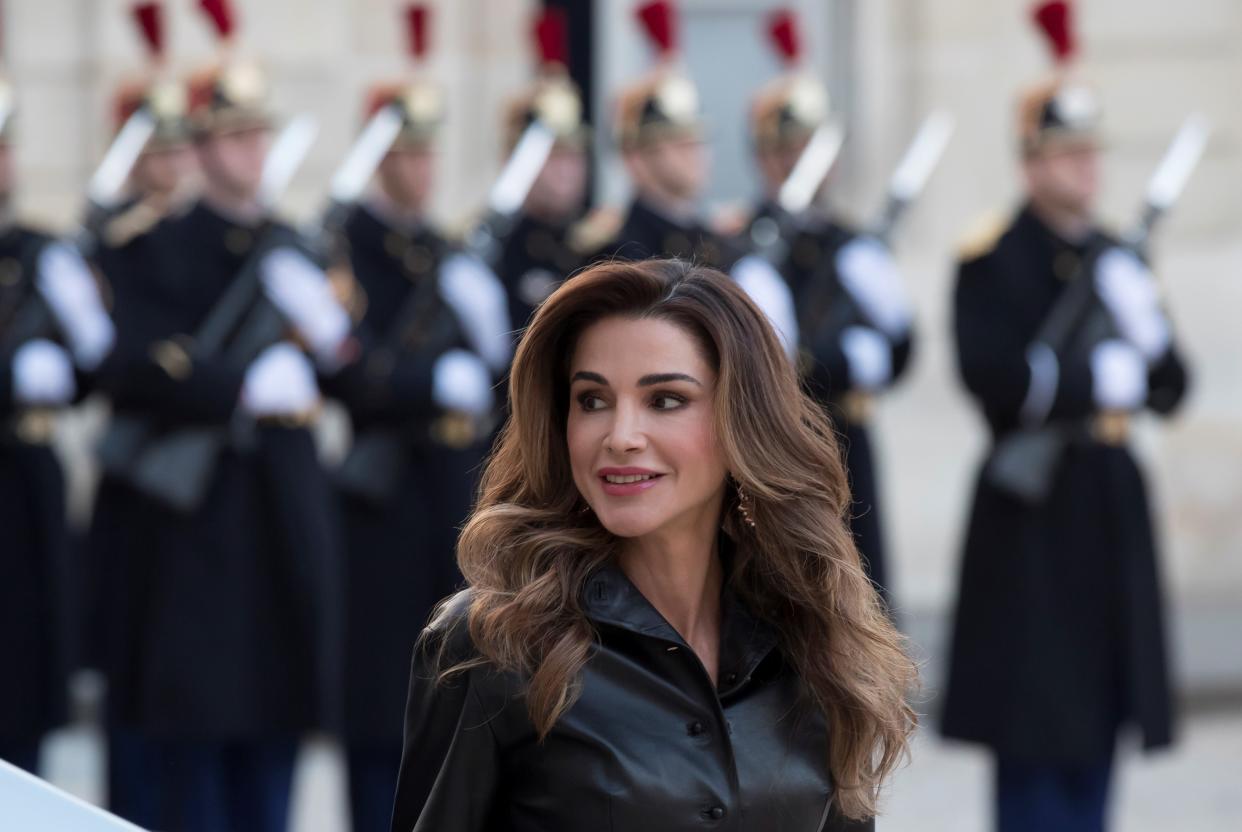 Rania de Jordania, la reina de origen palestino que denuncia la situación en Gaza. Foto: EFE