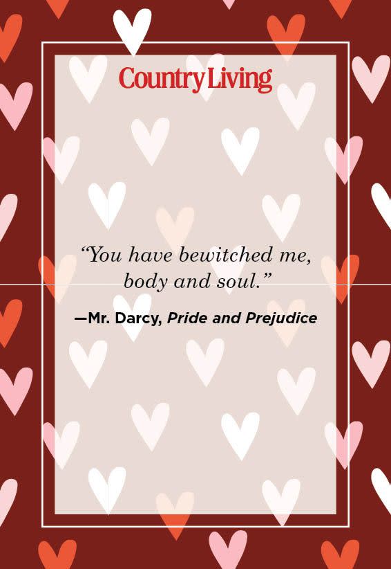 6) Mr. Darcy, Pride and Prejudice