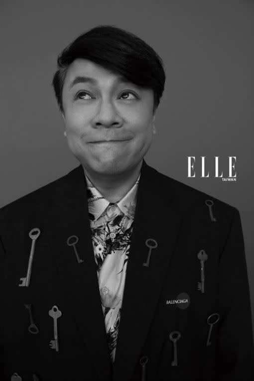 蔡康永為高情商人物代表。（圖／《ELLE》國際中文版雜誌提供）