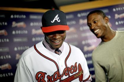 Uptons aren't just a 'brother act' for Braves