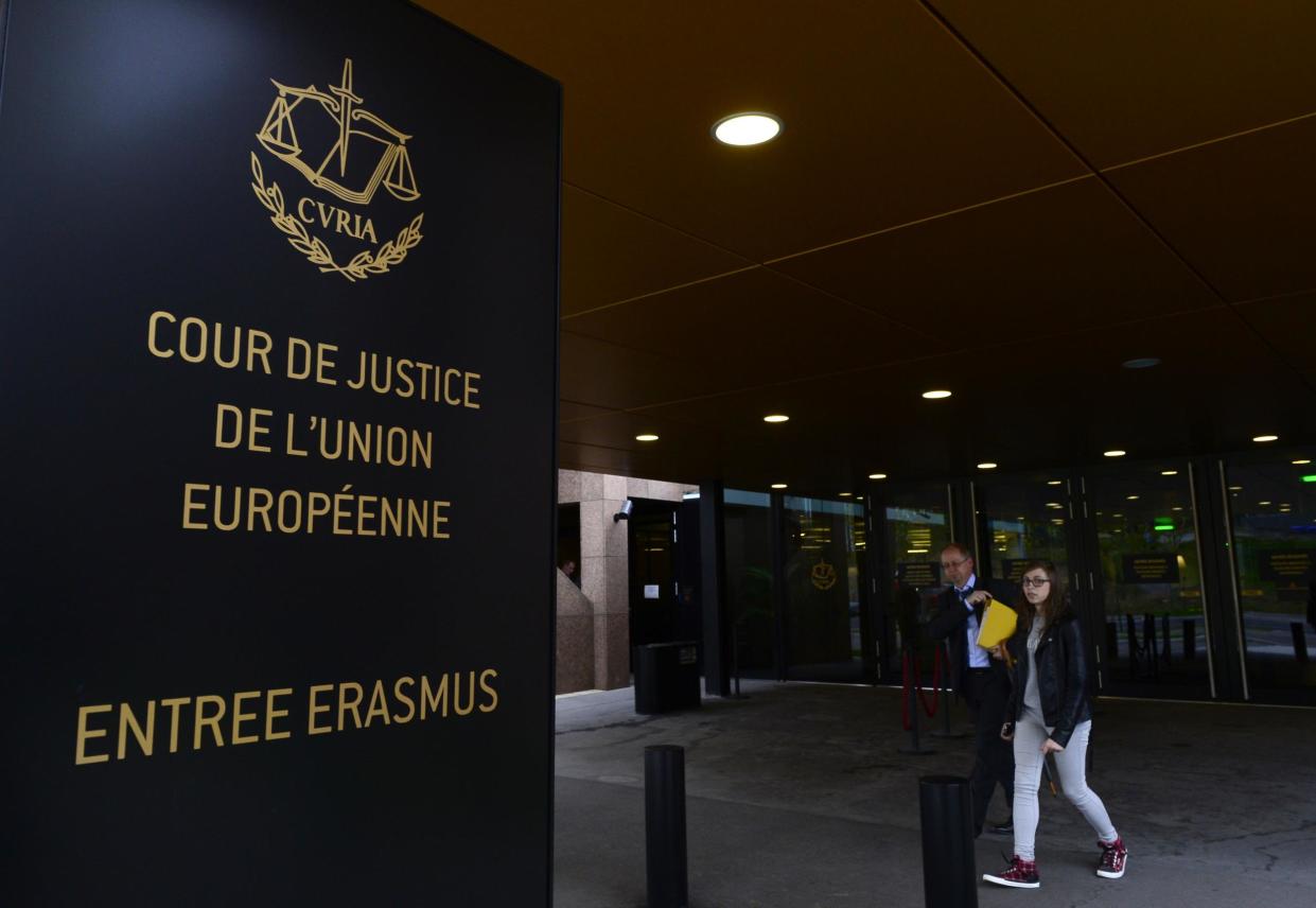 The influence of European Court of Justice in Luxembourg is a key sticking point for Brexiteers: AFP