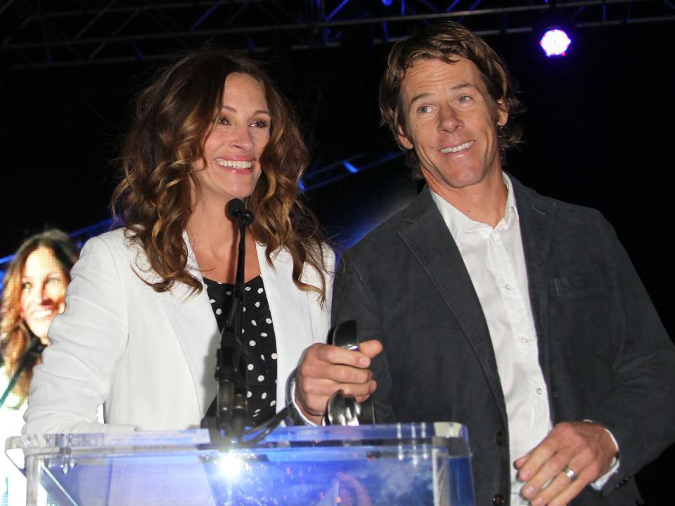 Julia Roberts and Daniel Moder