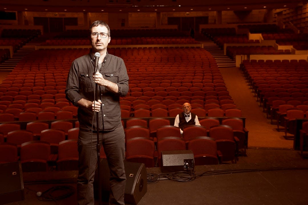 The host of "Last Week with John Oliver" will take the stage at the Akron Civic Theatre on Oct. 11.