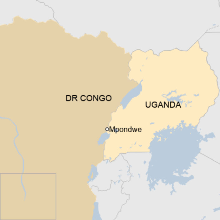 Map: Map of Mpondwe, Uganda