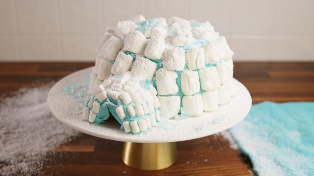 Igloo and snowman pans - Baking Bites