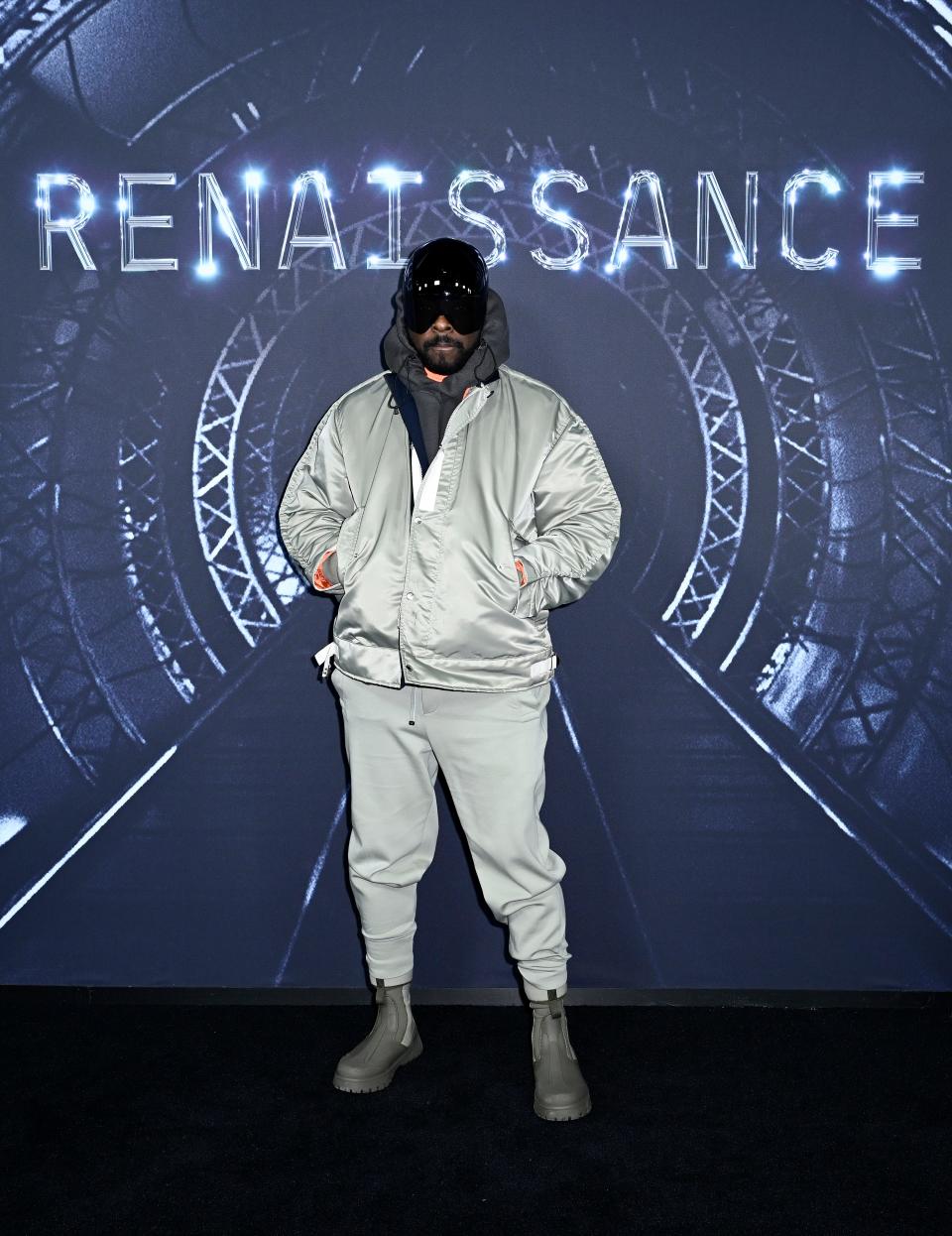 Will.I.Am attends the London premiere of "RENAISSANCE: A Film By Beyoncé."