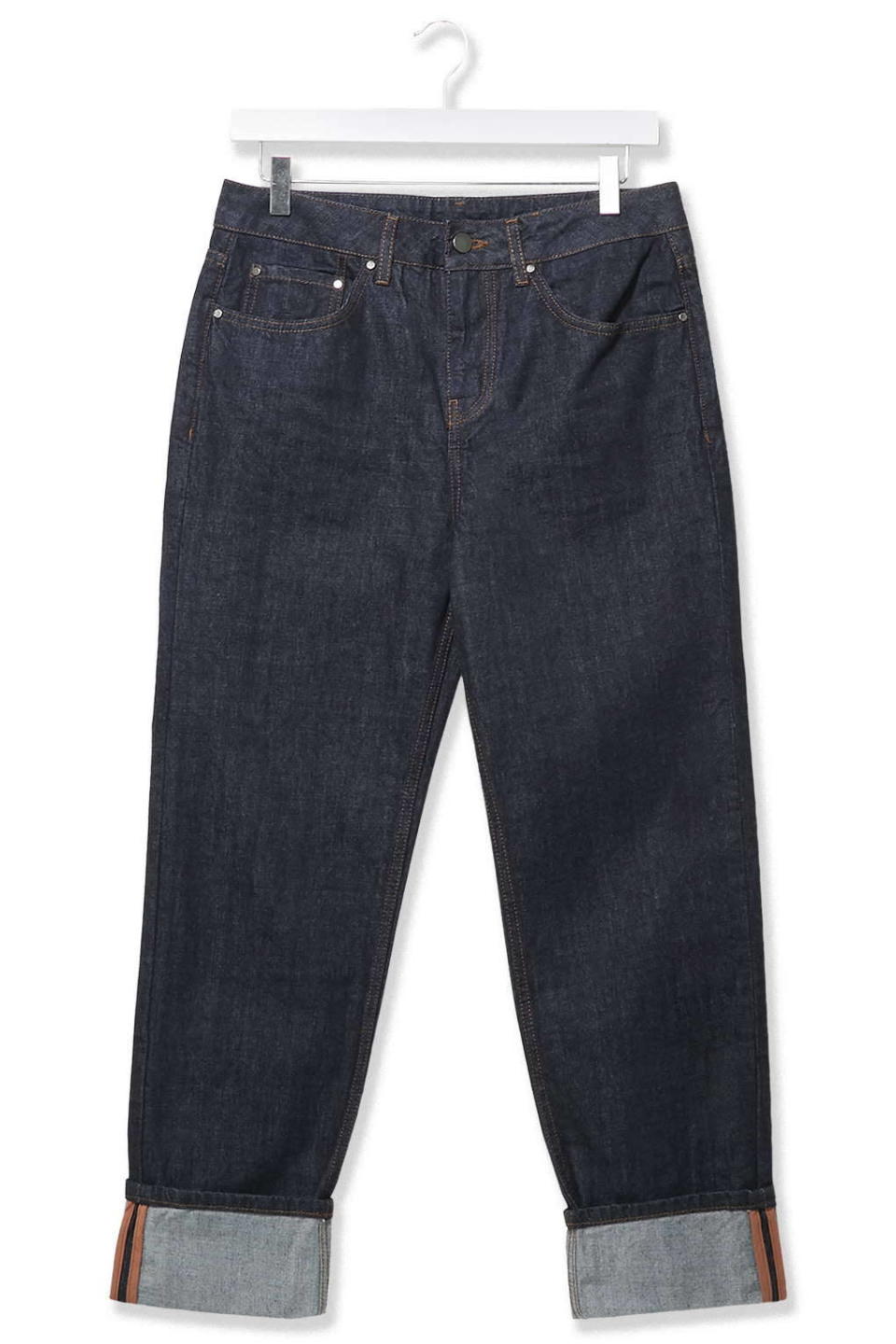 <p>Topshop No. 2 Boy Fit Turn-Up Jeans, $105, <a href="http://us.topshop.com/en/tsus/product/clothing-70483/jeans-4593087/no2-boy-fit-turn-up-jeans-by-boutique-4739761?bi=0&ps=200" rel="nofollow noopener" target="_blank" data-ylk="slk:topshop.com;elm:context_link;itc:0;sec:content-canvas" class="link ">topshop.com</a><br><br></p>