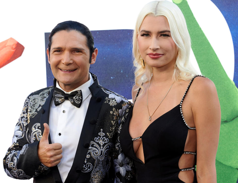 <p>Unique Nicole/WireImage</p><p><a href="https://www.yahoo.com/lifestyle/corey-feldman-splits-wife-she-185021216.html" data-ylk="slk:Corey Feldman and Courtney Anne Mitchell;elm:context_link;itc:0;sec:content-canvas;outcm:mb_qualified_link;_E:mb_qualified_link;ct:story;" class="link  yahoo-link"><strong>Corey Feldman </strong>and <strong>Courtney Anne Mitchell</strong></a> separated twice in 2023, <a href="https://www.yahoo.com/lifestyle/corey-feldman-splits-wife-she-185021216.html" data-ylk="slk:first in August;elm:context_link;itc:0;sec:content-canvas;outcm:mb_qualified_link;_E:mb_qualified_link;ct:story;" class="link  yahoo-link">first in August</a>, <a href="https://www.yahoo.com/lifestyle/corey-feldman-makes-split-3rd-185450447.html" data-ylk="slk:then again in September;elm:context_link;itc:0;sec:content-canvas;outcm:mb_qualified_link;_E:mb_qualified_link;ct:story;" class="link  yahoo-link">then again in September</a>. The pair were married for seven years before throwing in the towel on their romance.</p><p>"It is with great sadness that Courtney and I have made the decision to separate after many wonderful years together," Feldman <a href="https://pagesix.com/2023/08/07/corey-feldman-and-his-wife-courtney-anne-are-separating/?_gl=1*1kmsmbw*_ga*MTkwNzQxMDc5OC4xNjExODQ4MDI5*_ga_0DZ7LHF5PZ*MTY5MTQ5OTM2Mi4yNzIuMS4xNjkxNDk5NTA1LjAuMC4w&_ga=2.187177448.1970982243.1691415601-1907410798.1611848029" rel="nofollow noopener" target="_blank" data-ylk="slk:said in a statement to Page Six;elm:context_link;itc:0;sec:content-canvas" class="link ">said in a statement to <em>Page Six</em></a>. "We have been through so much together and still have much love and respect for each other. There is no one to blame. This is a case of <a href="https://parade.com/937586/parade/life-quotes/" rel="nofollow noopener" target="_blank" data-ylk="slk:life;elm:context_link;itc:0;sec:content-canvas" class="link ">life</a> becoming really hard, Courtney dealing with health issues, and two people who have grown apart and now find themselves at a crossroads."</p>