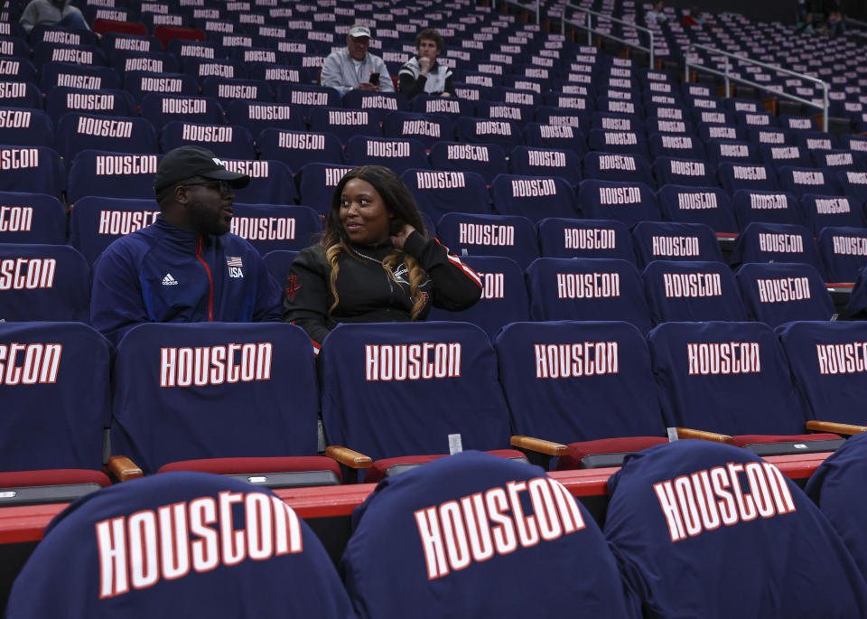 Houston Rockets fans have seen three wins at the Toyota Center since early December. (Troy Taormina/USA TODAY Sports)