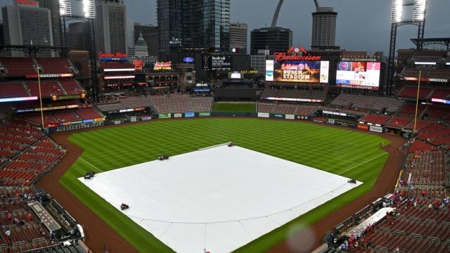 Cardinals' Game in St. Louis Rained Out