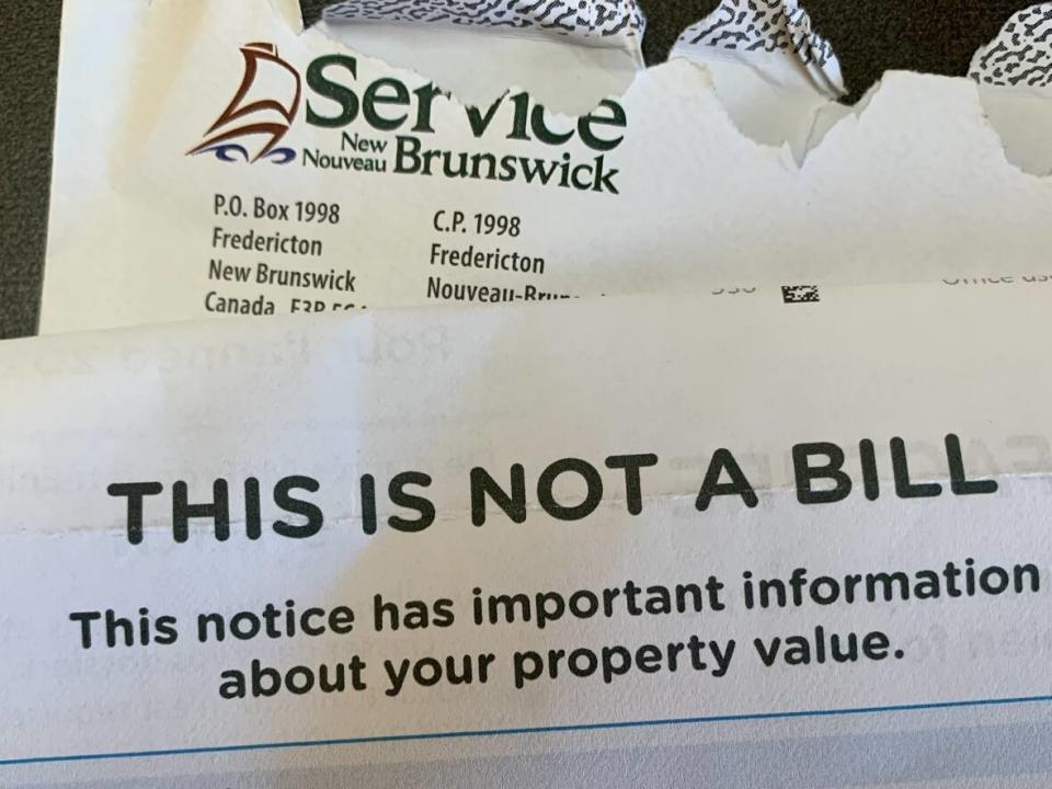 The New Brunswick government says the proposed changes in the Assessment Act will streamline the property assessment service. (Pierre Fournier/CBC - image credit)