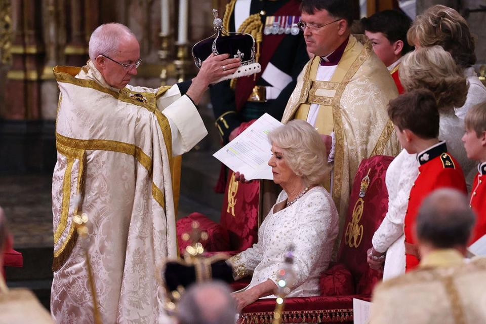 Queen Consort Camilla was crowned alongside King Charles III at coronation on May 6.