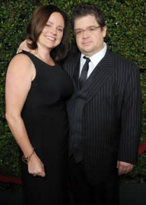 Patton Oswalt and Michelle McNamara in December 2011