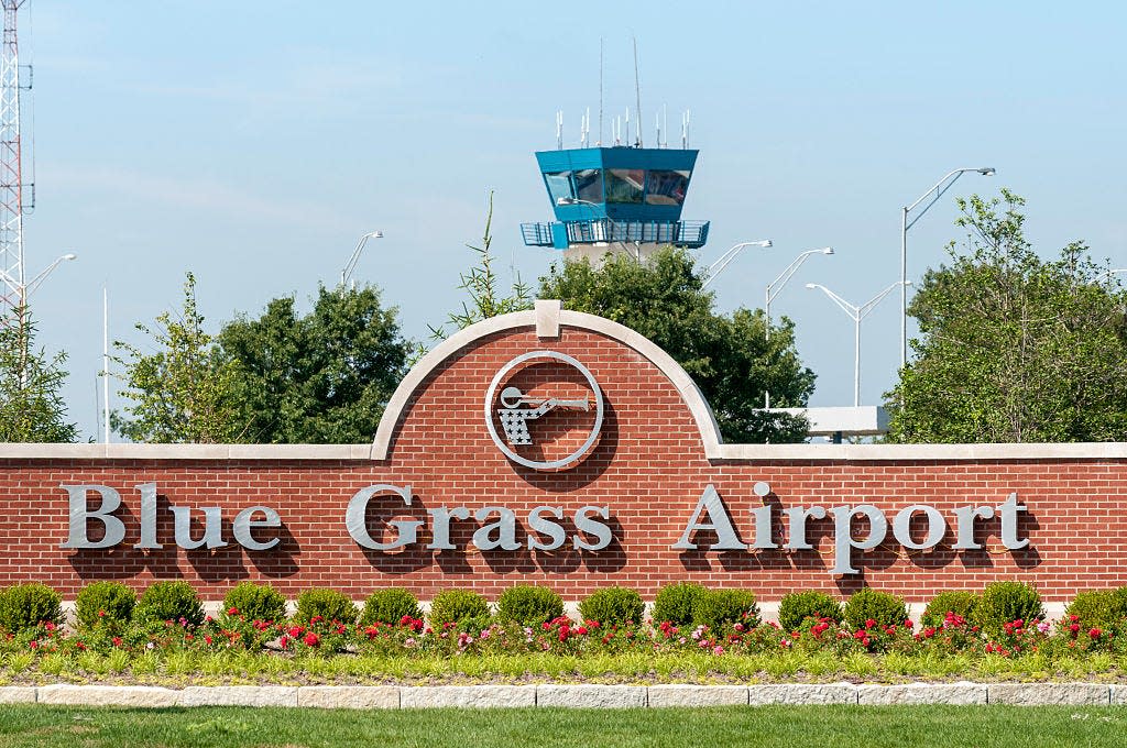 Blue Grass Airport in Lexington, Kentucky.