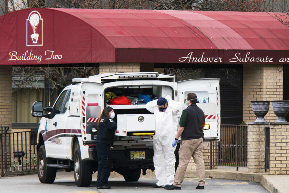<div class="inline-image__caption"><p>After an anonymous tip to police, 17 people were found dead at the Andover Subacute and Rehabilitation Center.</p></div> <div class="inline-image__credit">Eduardo Munoz Alvarez/Getty</div>