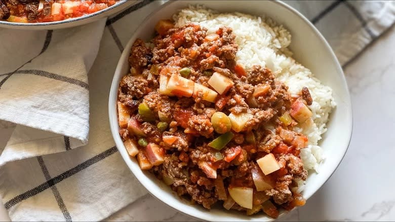 Authentic Cuban Picadillo