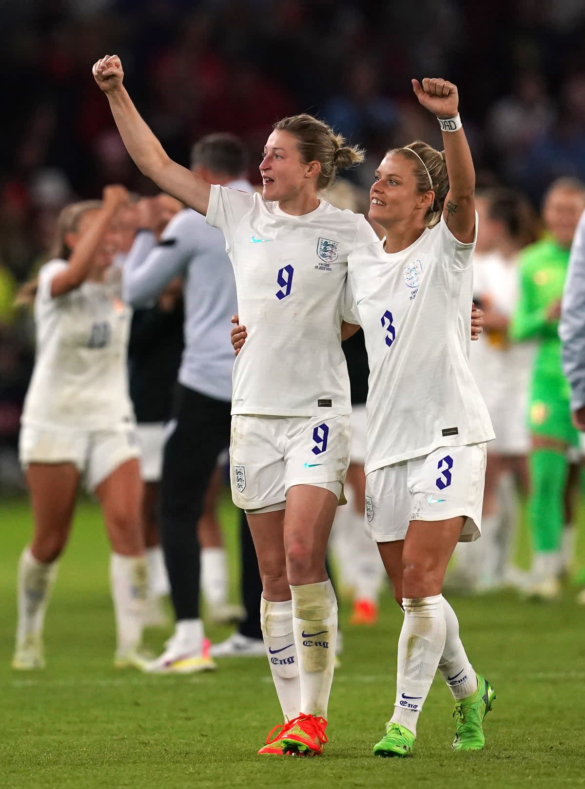 England are heading to the Euro 2022 final (Nick Potts/PA) (PA Wire)