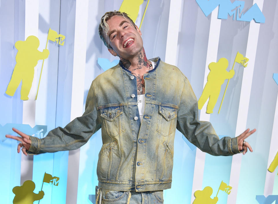 Mod Sun at the 2022 MTV VMAs