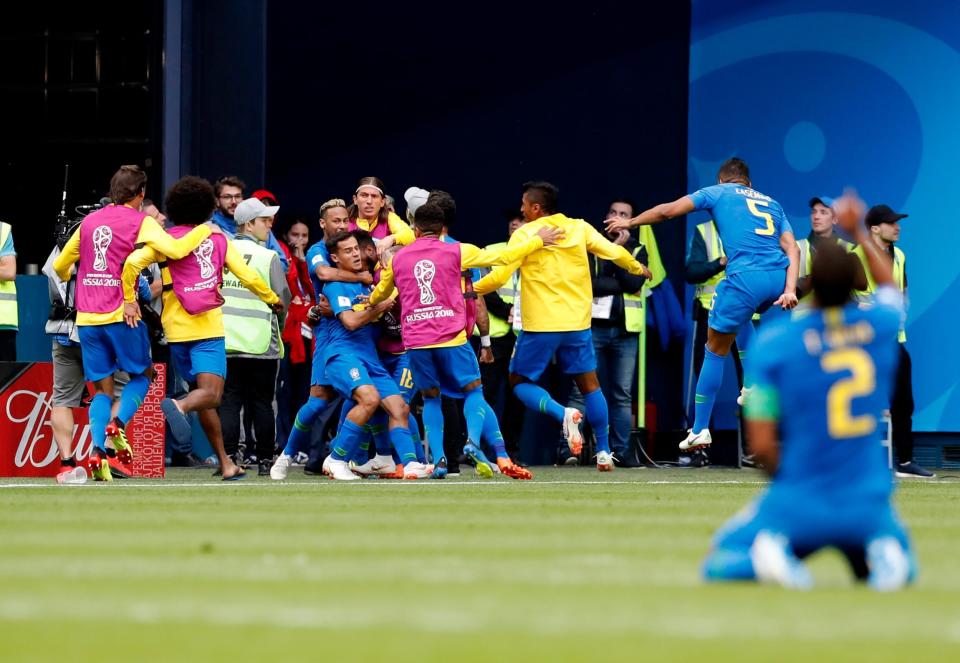 Brazil vs Costa Rica, World Cup 2018: Tite avoids joining Gareth Southgate in physio room after wild goal celebration