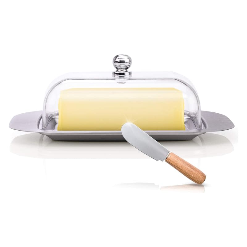 ALL GREEN Stainless Steel Butter Dish