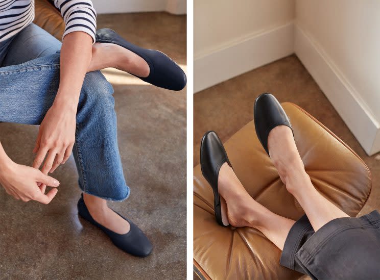 Everlane’s new Day Ballet, and Day Mule. (Photos: Courtesy of Everlane)