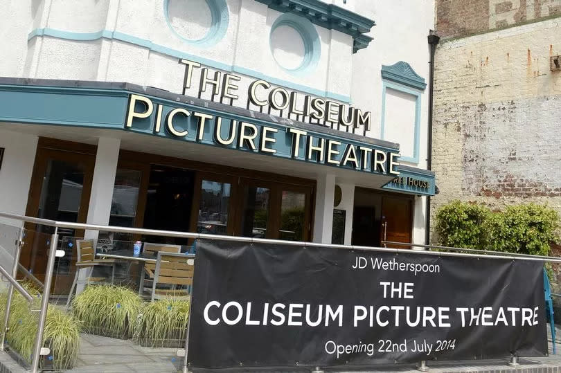 The new JD Wetherspoon - Coliseum Picture Theatre in Cleethorpes