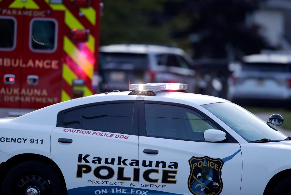 A heavy police presence has been outside a Frances Street duplex in Kaukauna for much of Tuesday.