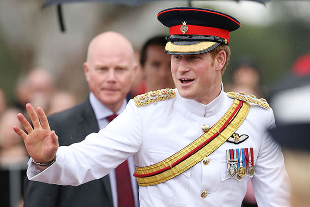 Prince Harry in Australia 2015.