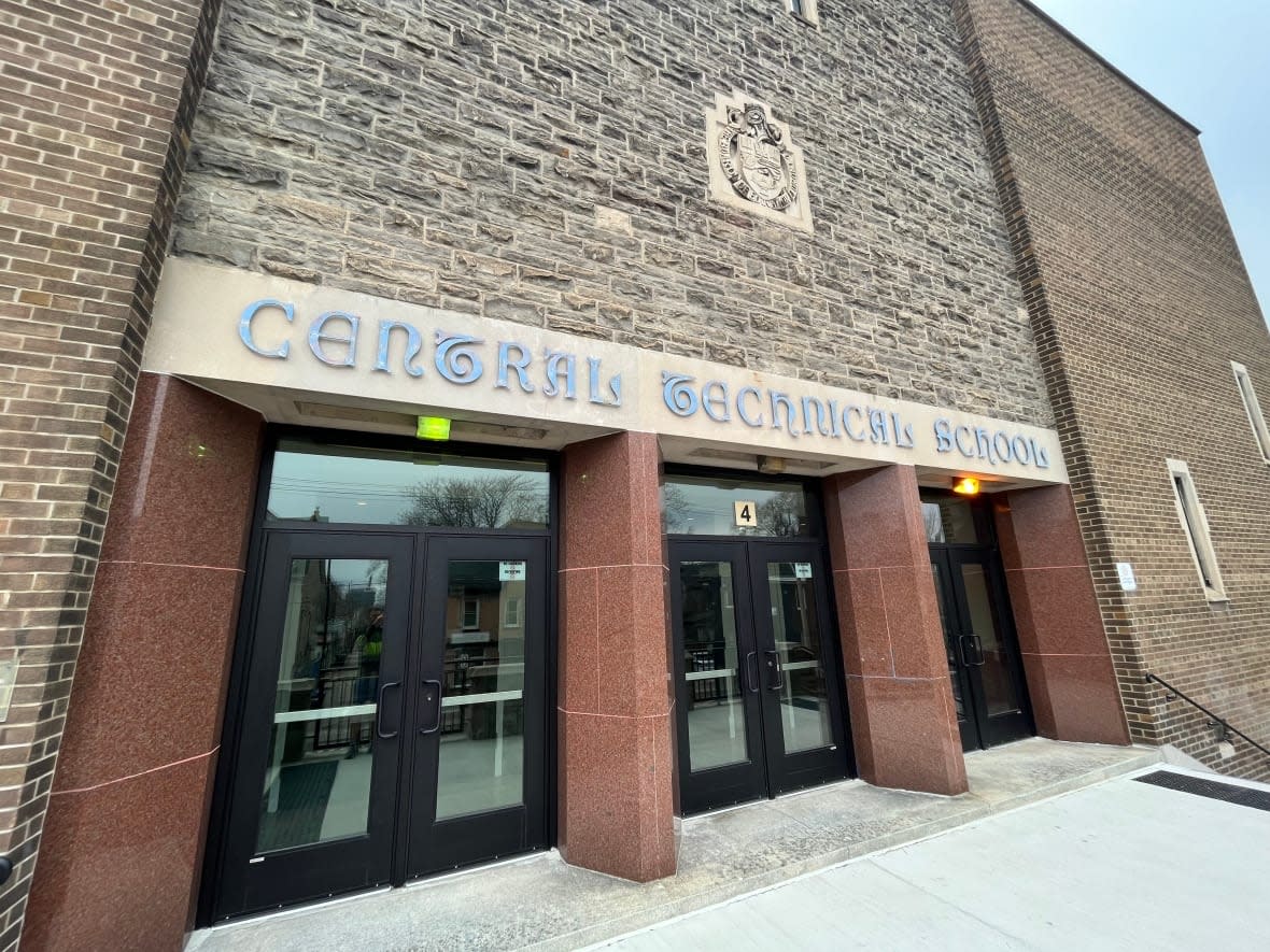 At Central Technical School, a high school in Toronto, students can get a feel for trades before they have to begin one as part of the Ontario Youth Apprenticeship Program. (Patrick Swadden/CBC - image credit)