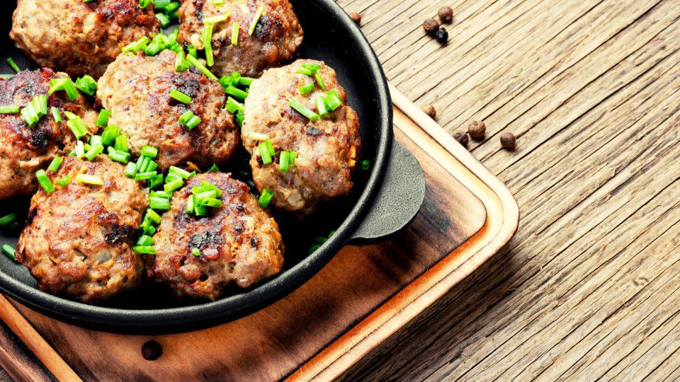 Kids' favorite: Keftedes meatballs. - Newscom