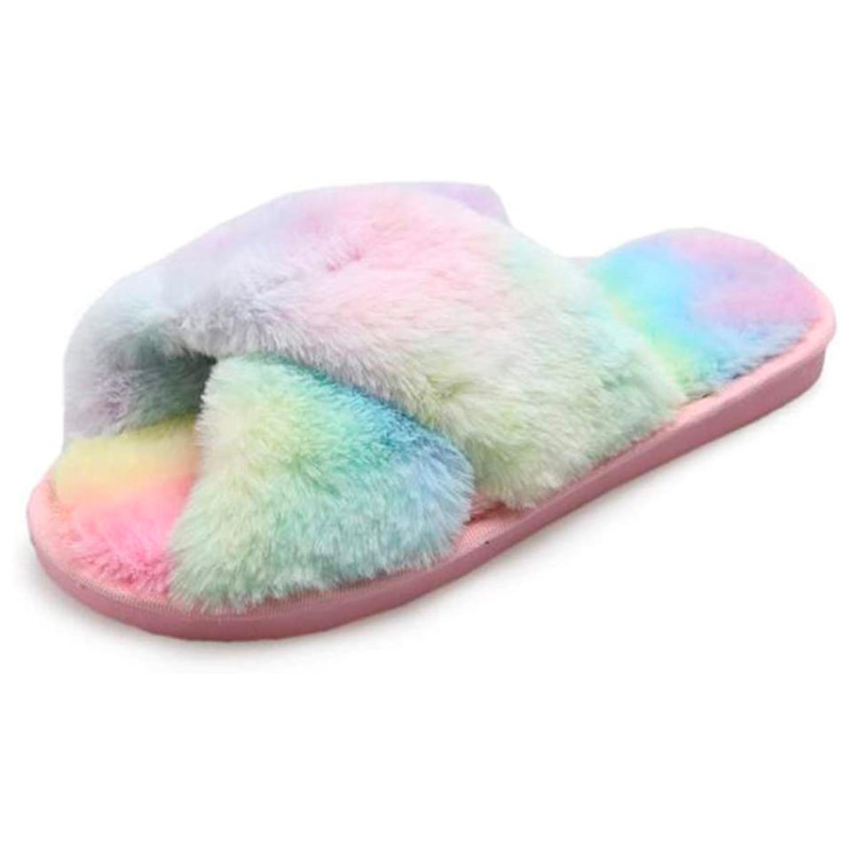 Solyinne Women's Tie-dye Slippers