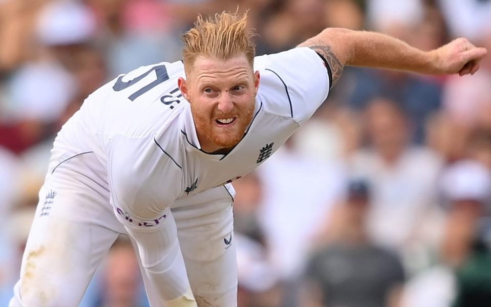 Ben Stokes of England bowls during Day Four of the Third Test with South Africa at The Oval on September 11, 2022 - Ben Stokes will ‘definitely be bowling’ this summer – Brendon McCullum - Getty Images/Alex Davidson