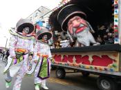 Carnival parade in Aalst