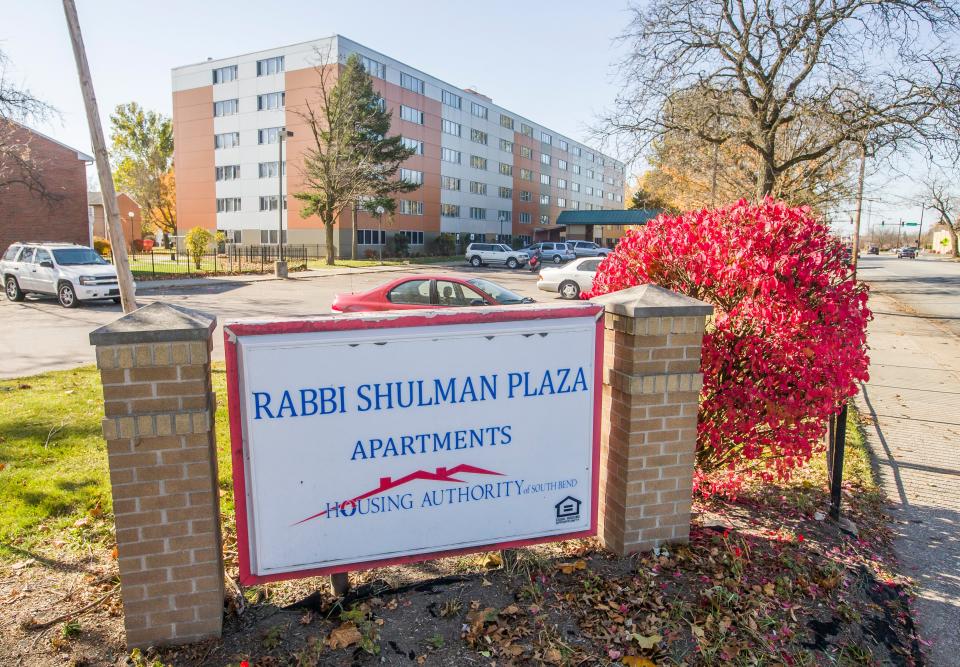 Rabbi Shulman Apartments are shown in South Bend.