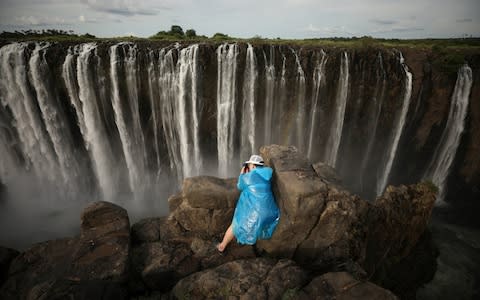 The falls in January this year  - Credit: Mike Hutchings/Reuters