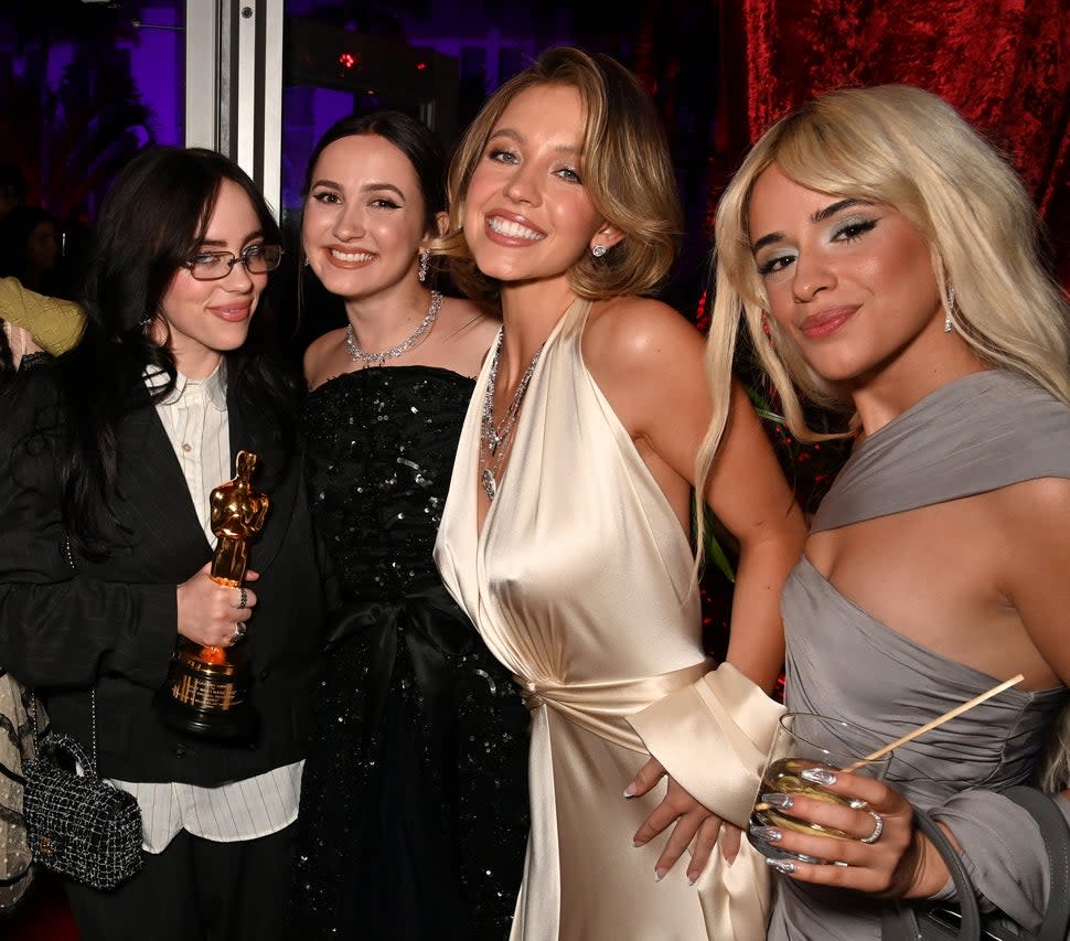 Billie Eilish, Maude Apatow, Sydney Sweeney, Camila Cabello