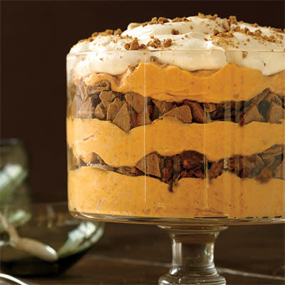 Spiced Pumpkin Mousse Trifle