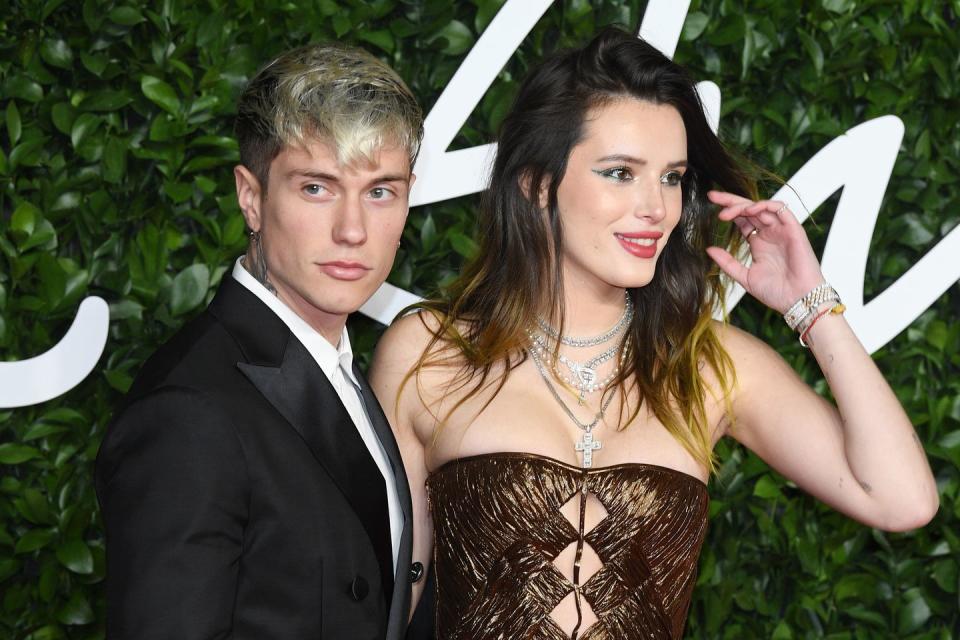 <p>Bella and Benjamin ended their engagement after little over a year, and Benjamin confirmed the split in a lengthy Instagram statement, <a href="https://www.instagram.com/p/CeUc3lHPPdw/" rel="nofollow noopener" target="_blank" data-ylk="slk:writing;elm:context_link;itc:0;sec:content-canvas" class="link ">writing</a> in part, “I wish only the best for this person and I will always be there for her.” <em><a href="https://people.com/music/bella-thorne-benjamin-mascolo-breakup-end-engagement/" rel="nofollow noopener" target="_blank" data-ylk="slk:People;elm:context_link;itc:0;sec:content-canvas" class="link ">People</a></em> was the first to report the news, saying that “conflicting schedules” and “a lot of time apart” were the reasons for the split.</p>