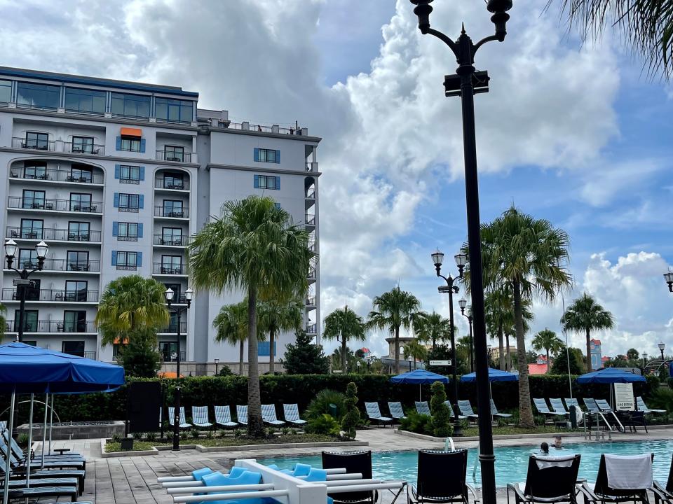 View of Riviera Resort by the pool