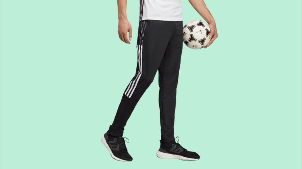 Rock the three stripes on your next workout with the Tiro 21 Track Pants.