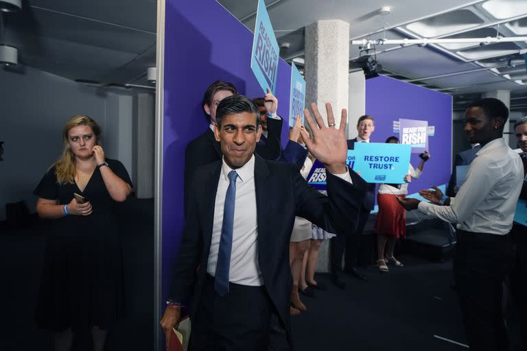 Rishi Sunak, uno de los nombres que más suena como sucesor de Boris Johnson al frente del Partido Conservador