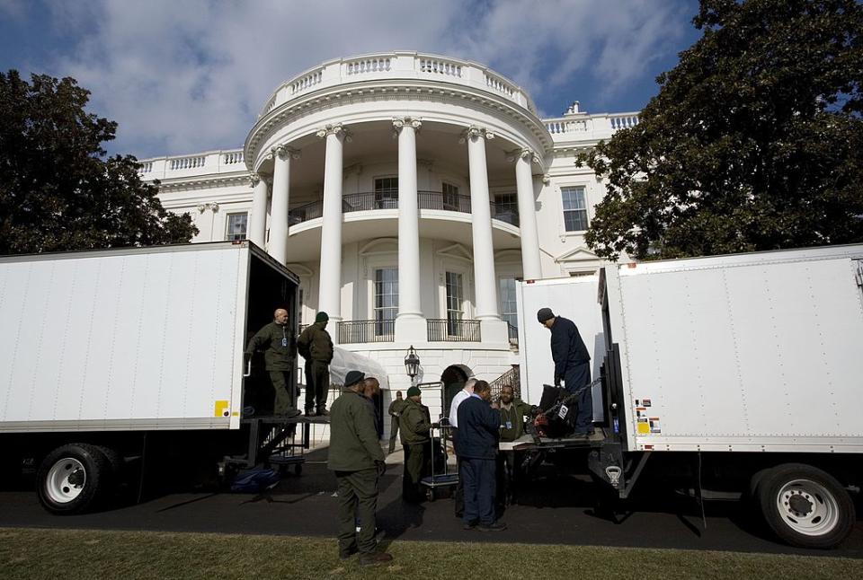 The White House living quarters on January 20, 2009 in Washington, DC.(Photo by David Hume Kennerly/Getty Images)