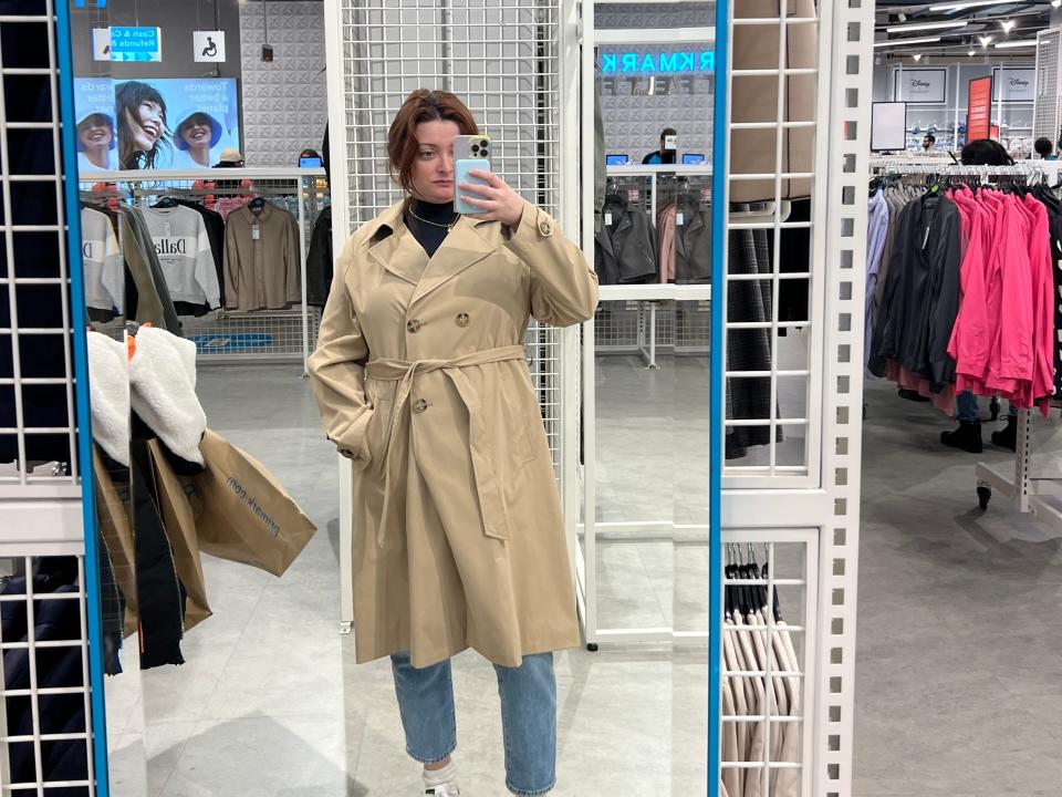 trench coat primark