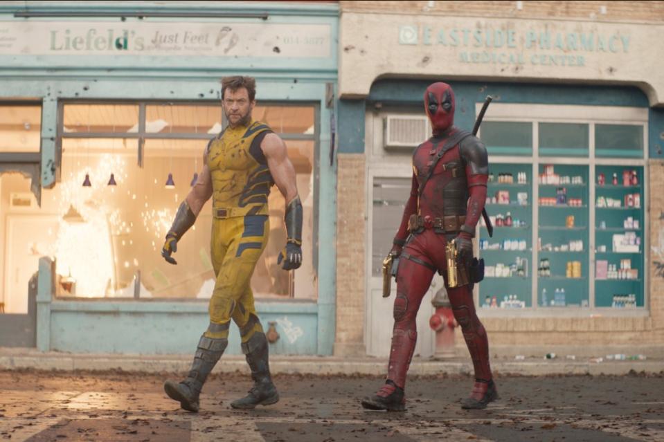 Marvel’s next flick, “Deadpool and Spiderman,” starring Hugh Jackman and Ryan Reynolds, will hit theaters on July 26 AP