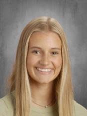 Anna Saltzman of Gilbert was voted the Ames Tribune's Student of the Week for March 8.